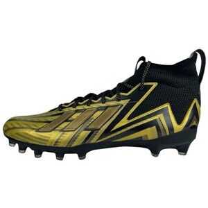 Adidas Mens Size 18 Football Cleats Inline Freak 23 Core Black Gold HP2446 New